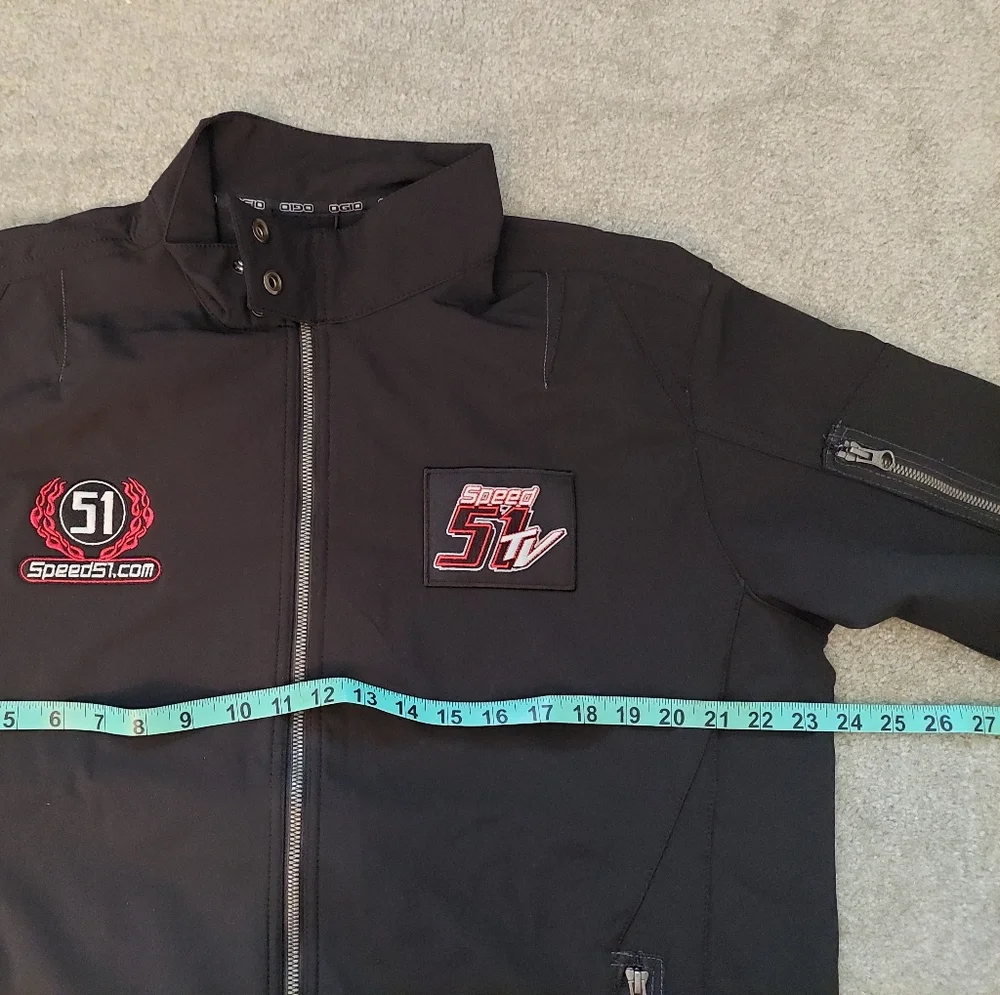 Speed51 TV Black Ogio Jacket. Water Resistant. Men's Size L NWT - Picture 7 of 7